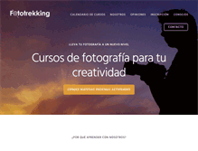 Tablet Screenshot of fototrekking.com